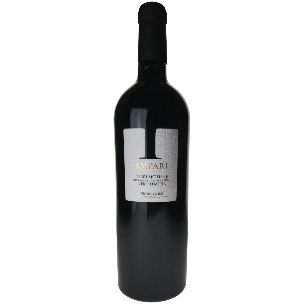 Sicilia Nero d'Avola Impari 2019, Vigneti Zabu 1 Sicilia Nero d'Avola Impari 2019 Vigneti Zabu